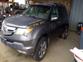 2007 ACURA MDX, GRAY, 3.7L, AT, AWD.  A25209